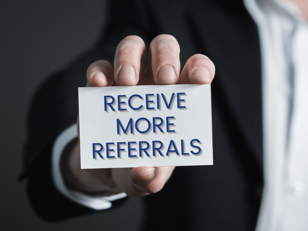 receive more referrals professional network center of influence cultivate close more sales weandco we&co networking group business owners